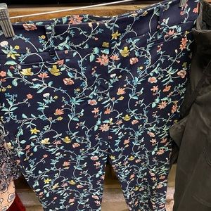 fun floral pants